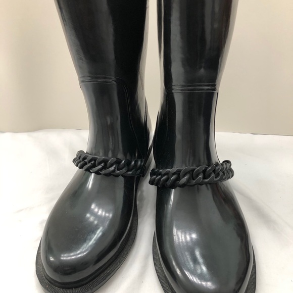 zara rubber boots